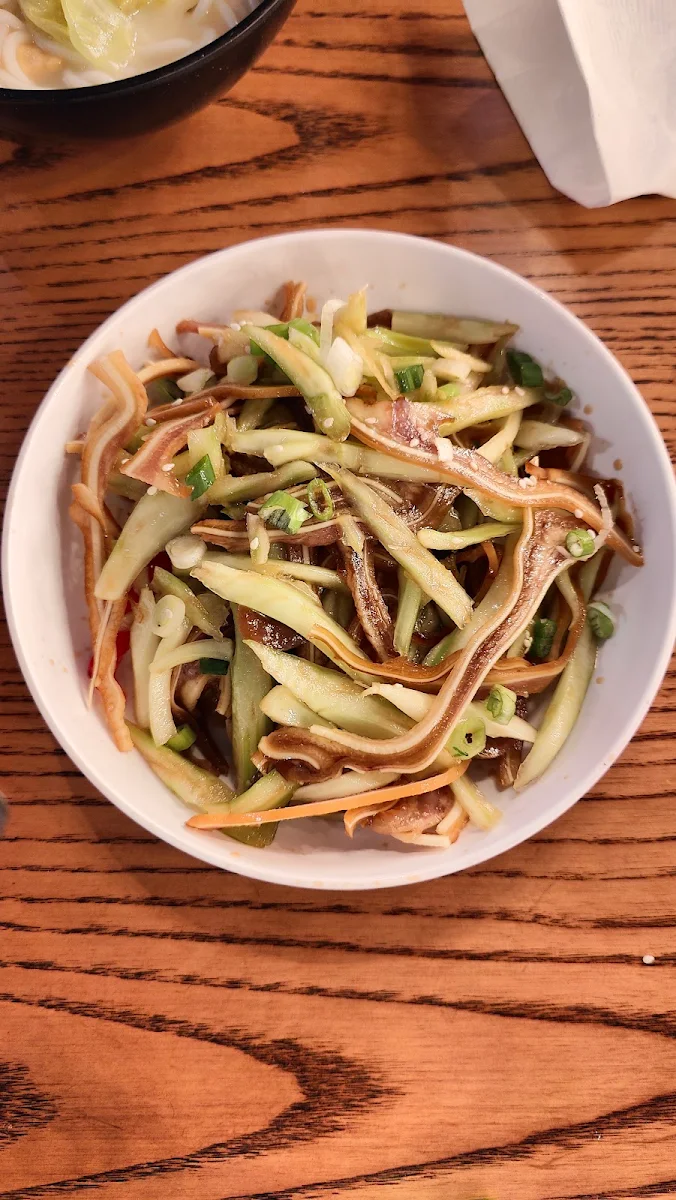 Celery and Pig Ear in Garlic and Soy Sauce