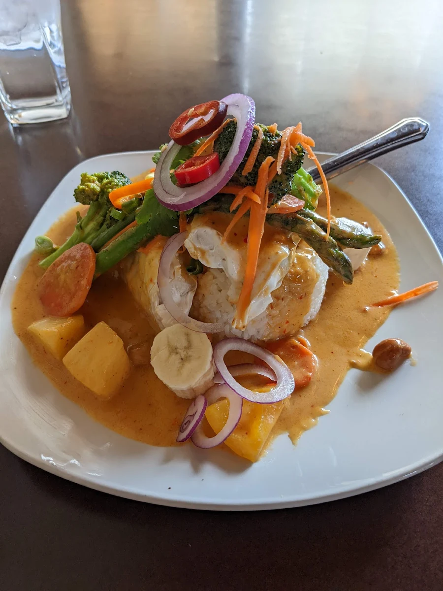 Red Curry Halibut