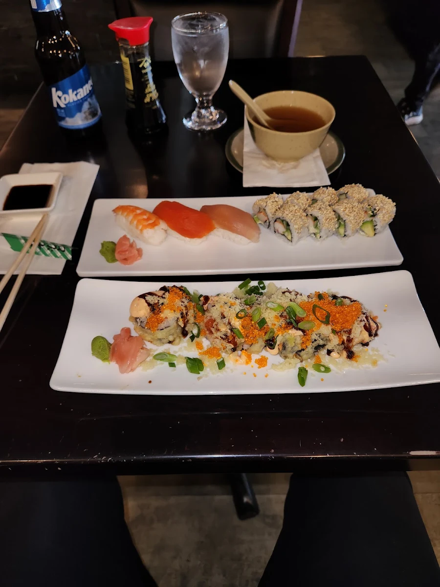 Volcano Roll with a Chefs Special