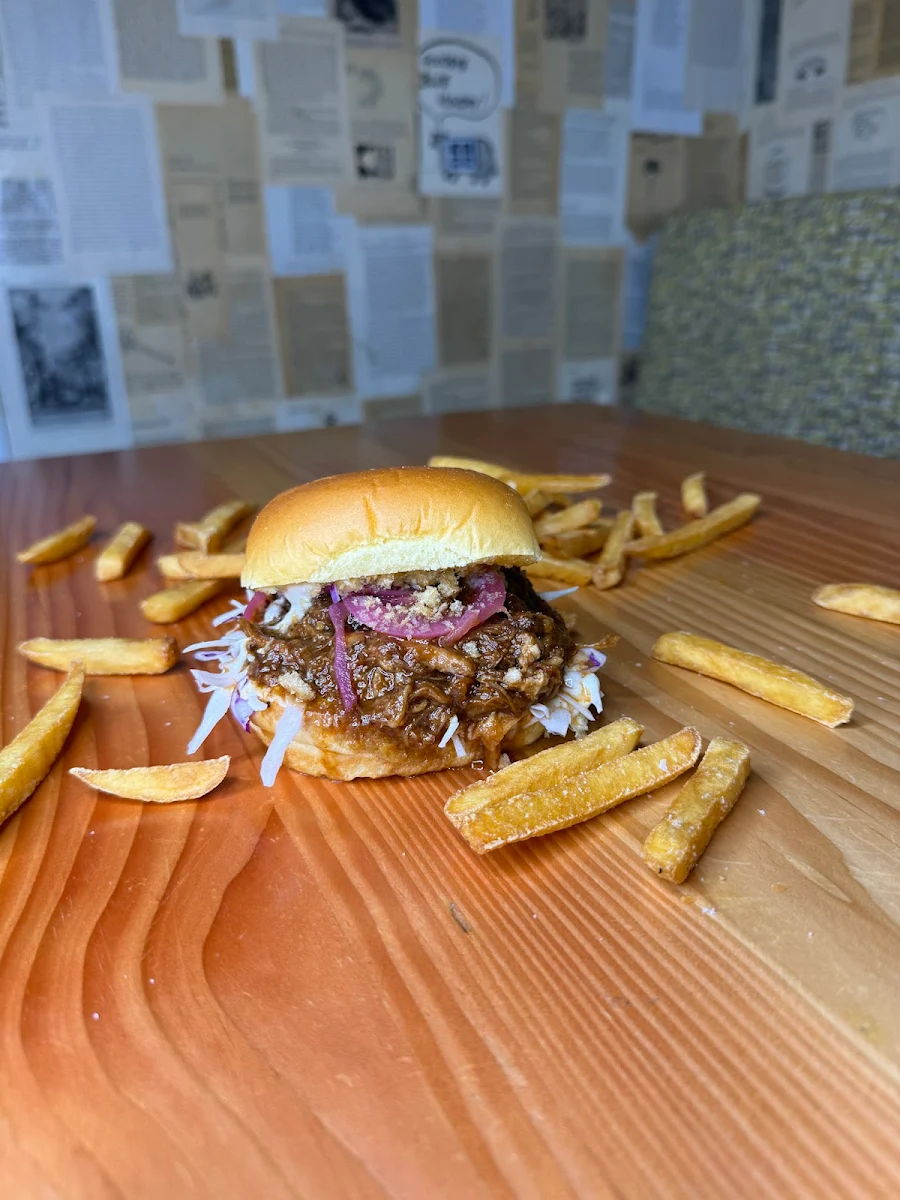 BBQ Pulled Pork Sando