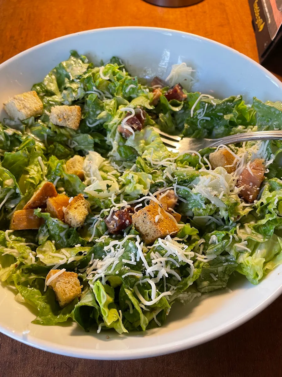Caesar Salad Easy on Dressing