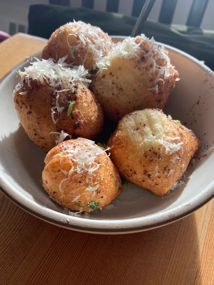 Fried Garlic Bread