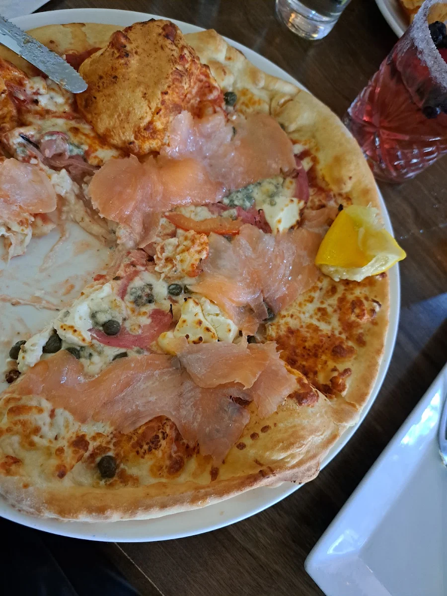 Pizza Saumon Fumé