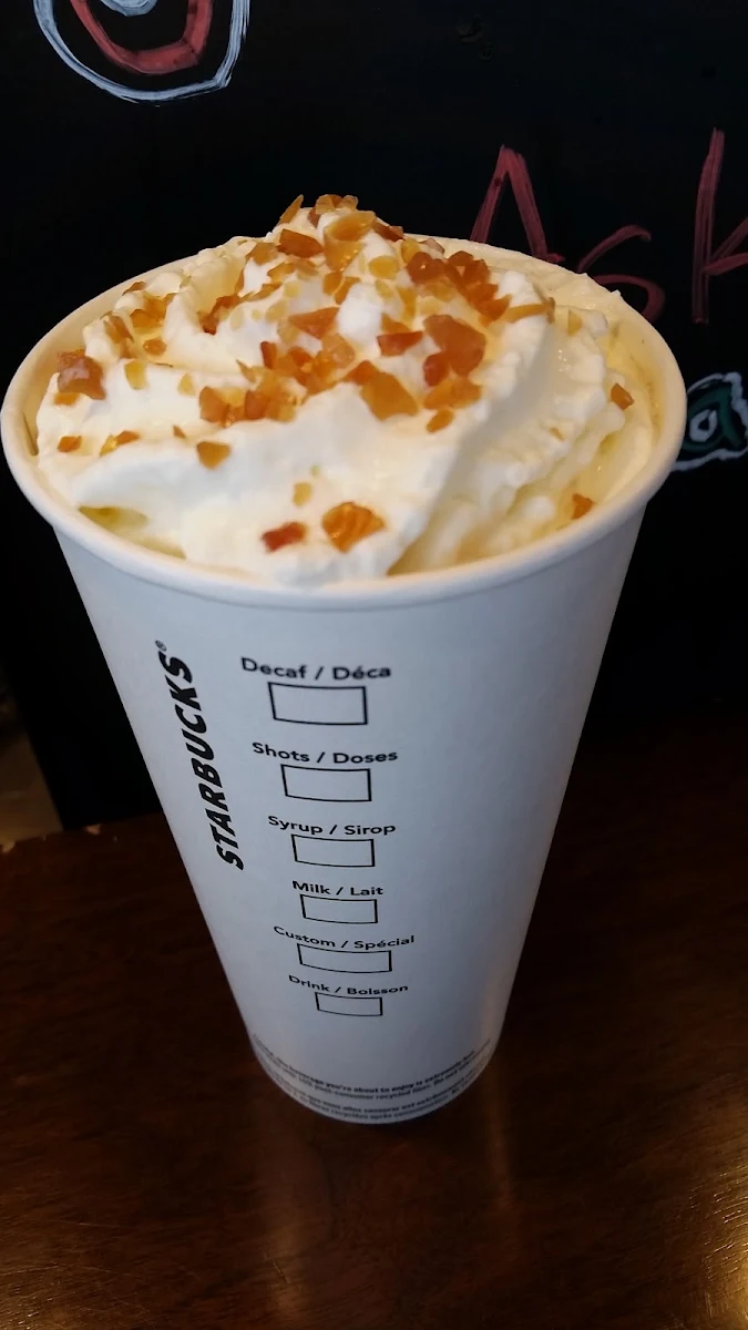 Caramel Ribbon Crunch Frappuccino Blended Beverage