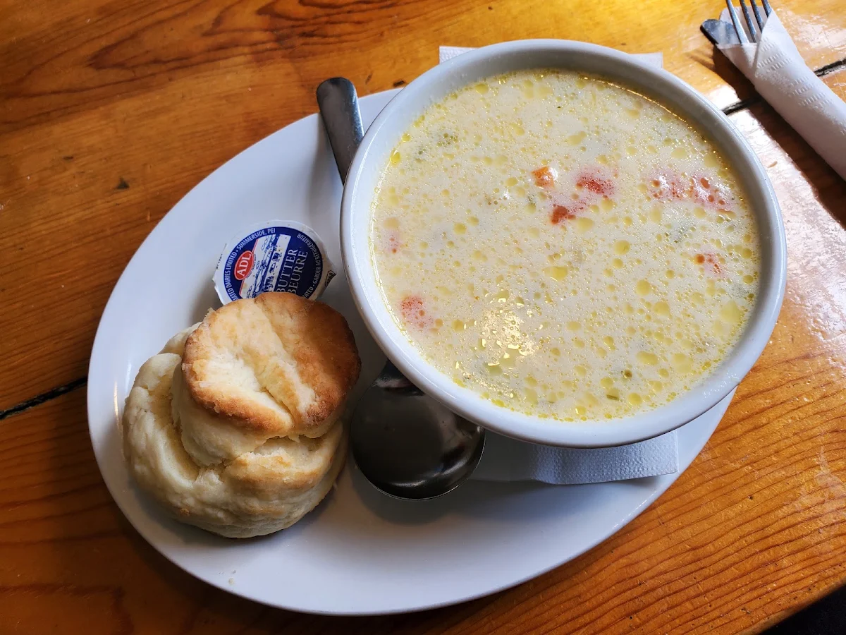 Soup of the Day & Tea Biscuit