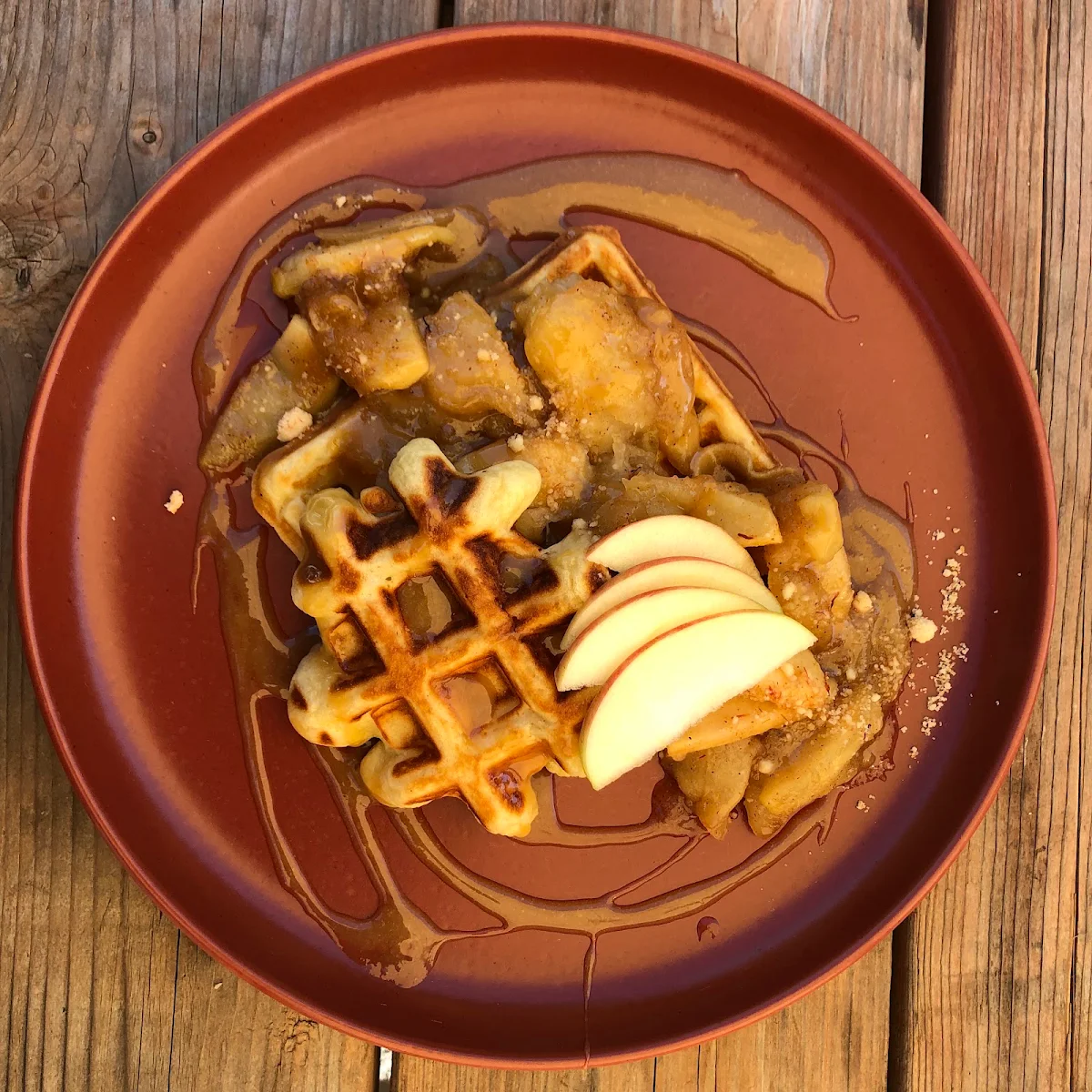 Gaufre Aux Pommes