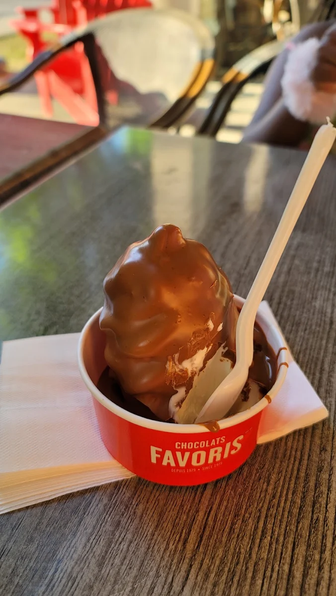 Creme Glace Vanille Chocolate Fleur de Sel
