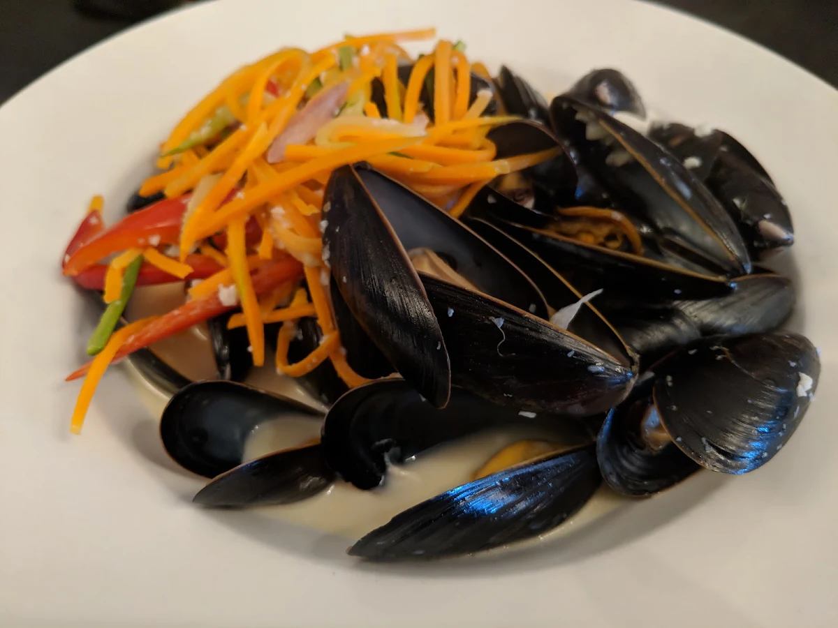 Steamed Mussels