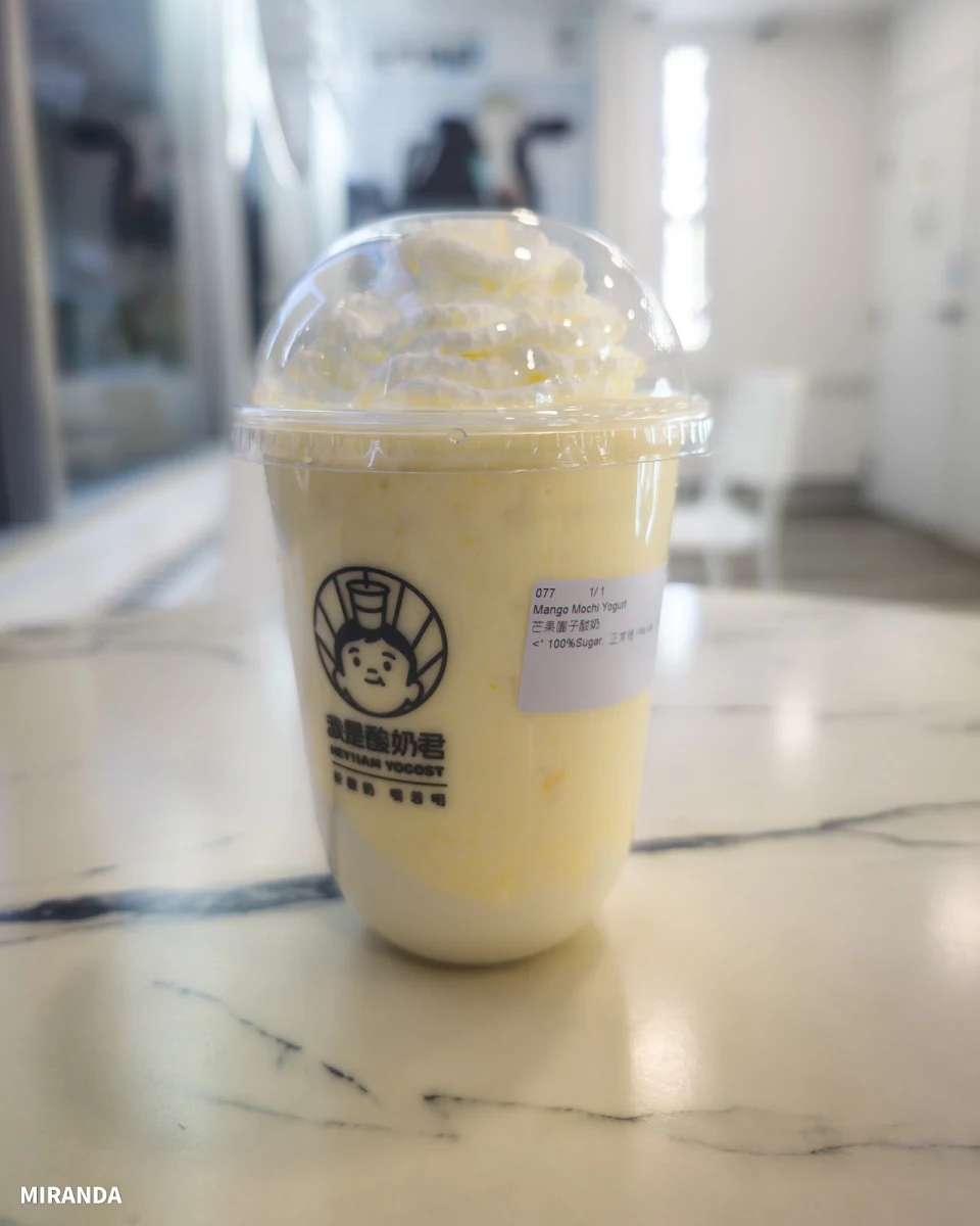 Mango Mochi Yogurt