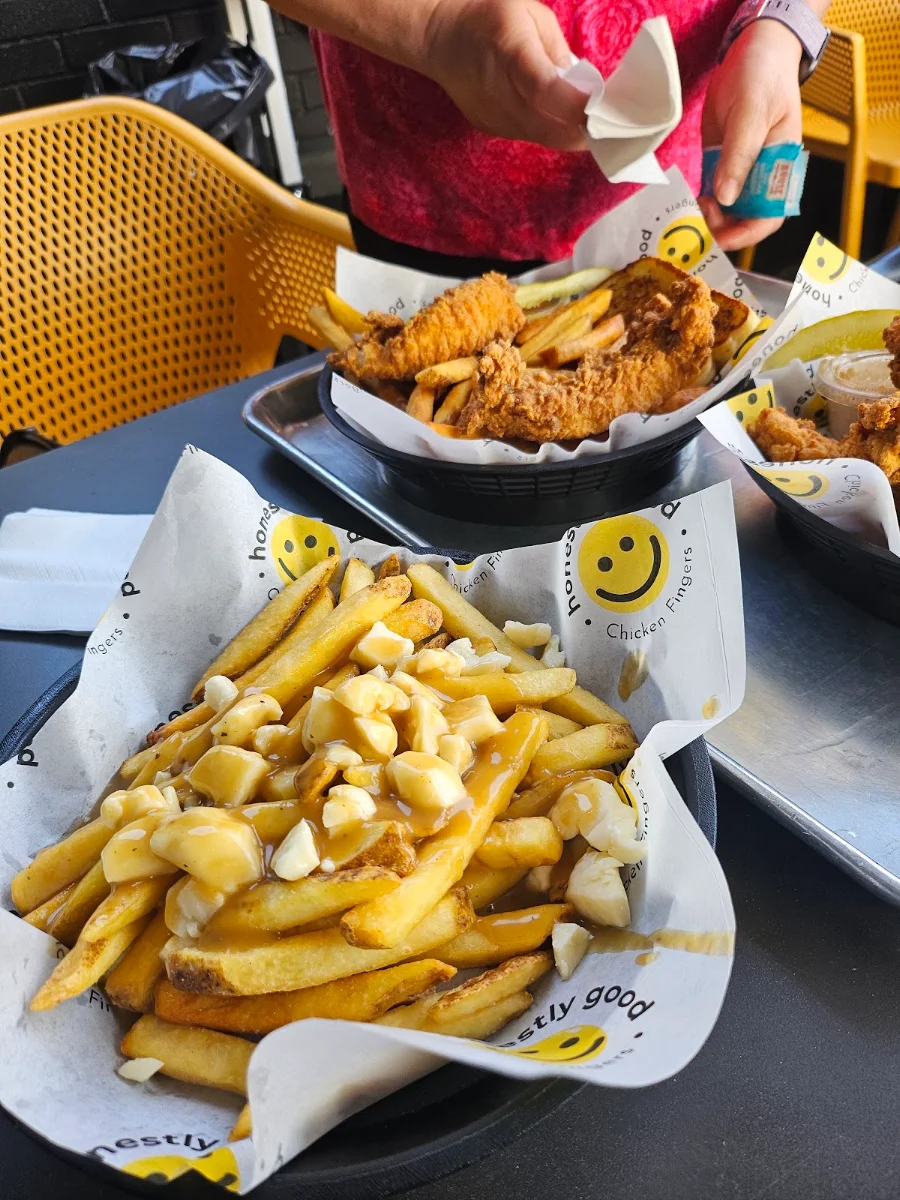 Poutine, Honestly Good Chicken Fingers - Sherway Gardens