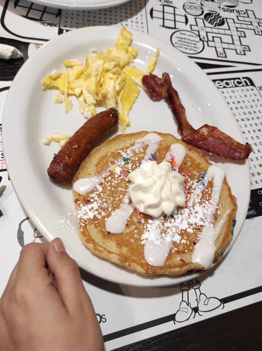 Birthday Cake Pancake Breakfast