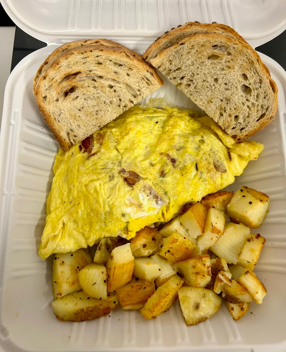 Bacon and Mushroom Omelette
