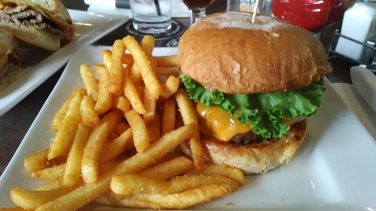 Burger and Fries