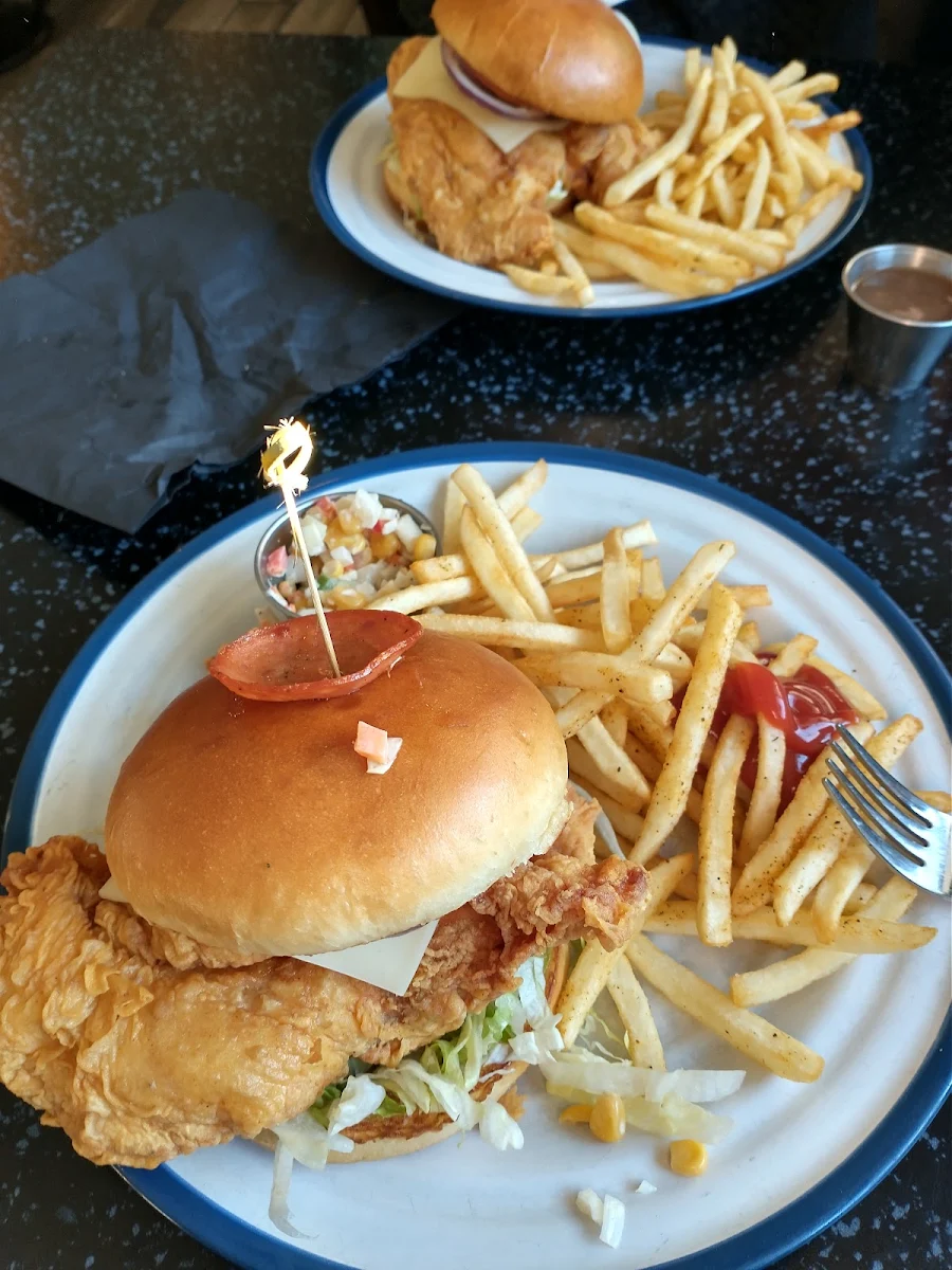 Chicken Burger Lokal Know for Its Famous Chicken Burger