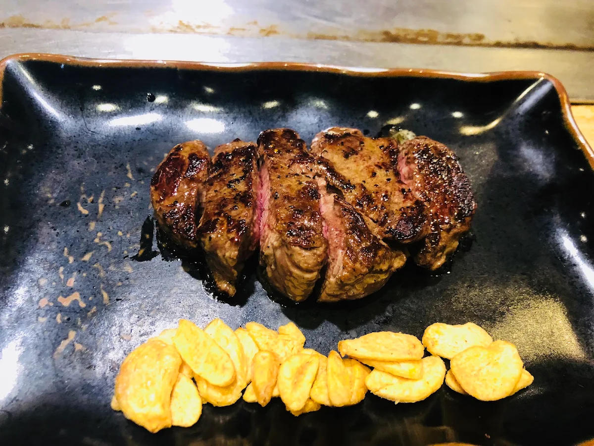 Rib Eye Steak Teppanyaki Course