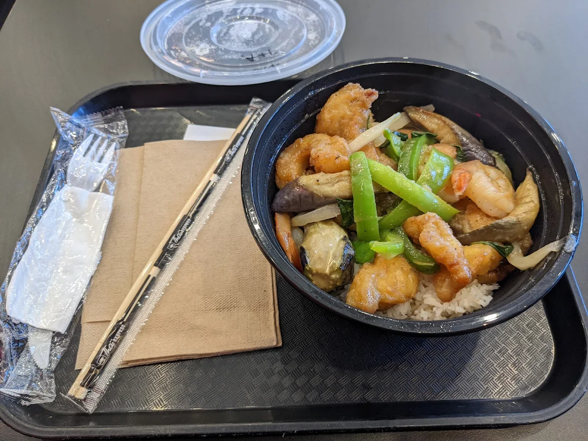 Curry Fish and Prawn Tempura