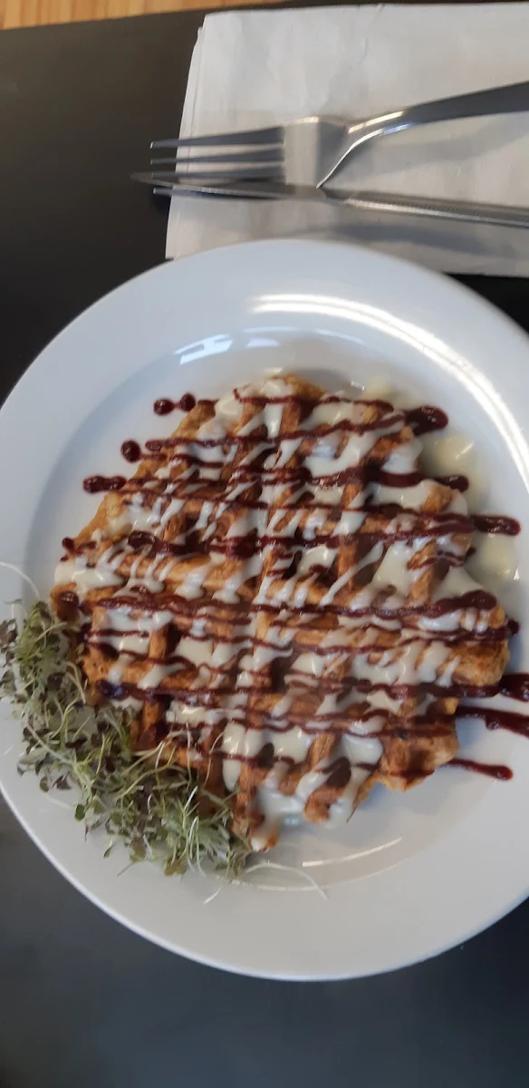 Pulled Pork Rogi Waffle