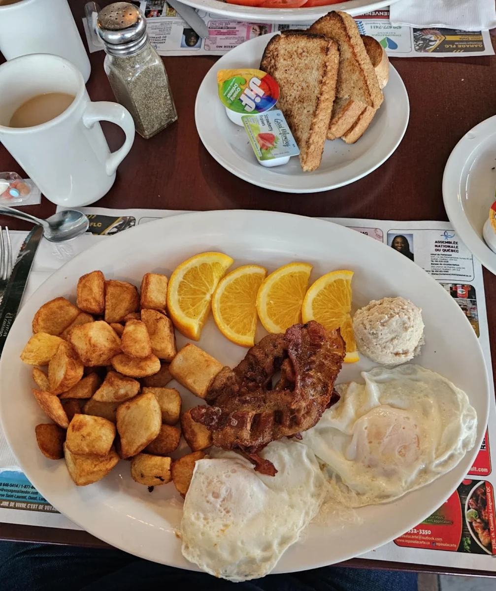 Oeufs Bacon