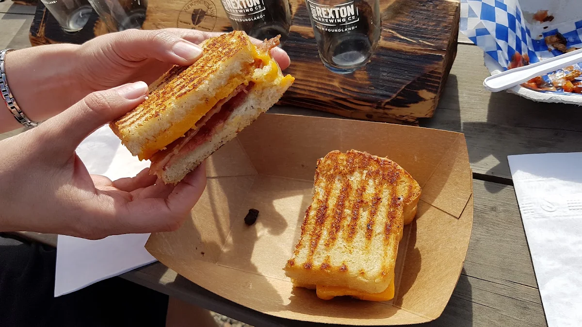 With a Sandwich