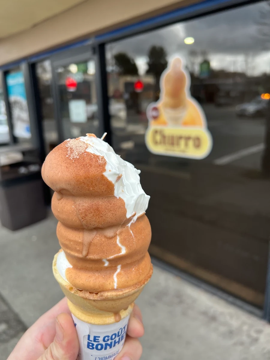 Churro Soft Serve