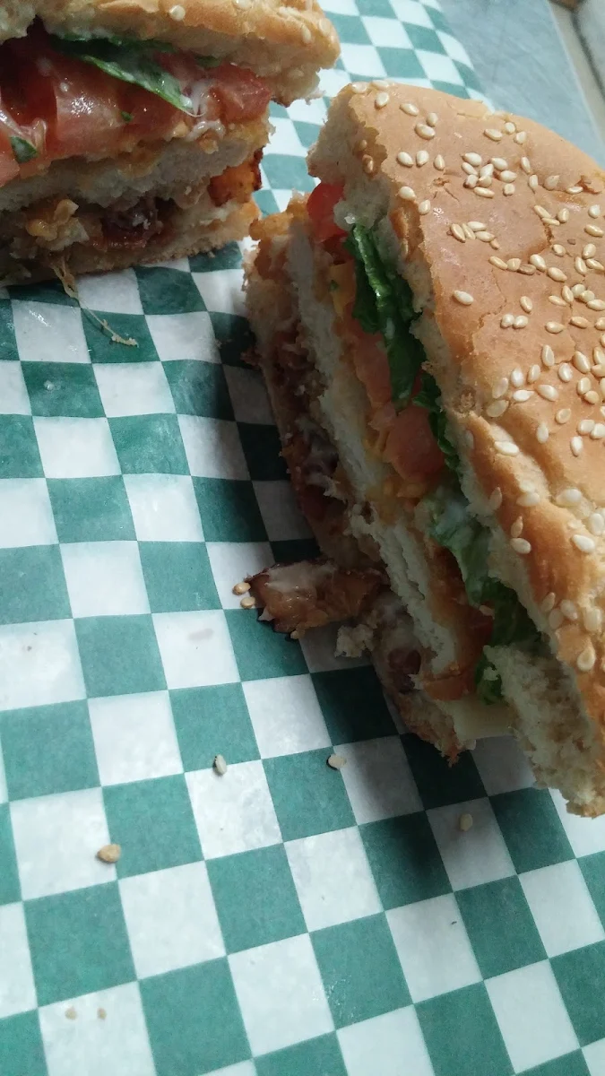 Chicken Club Burger
