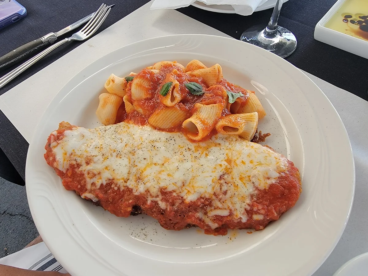 Veal Parmigiana with Home Made Pasta