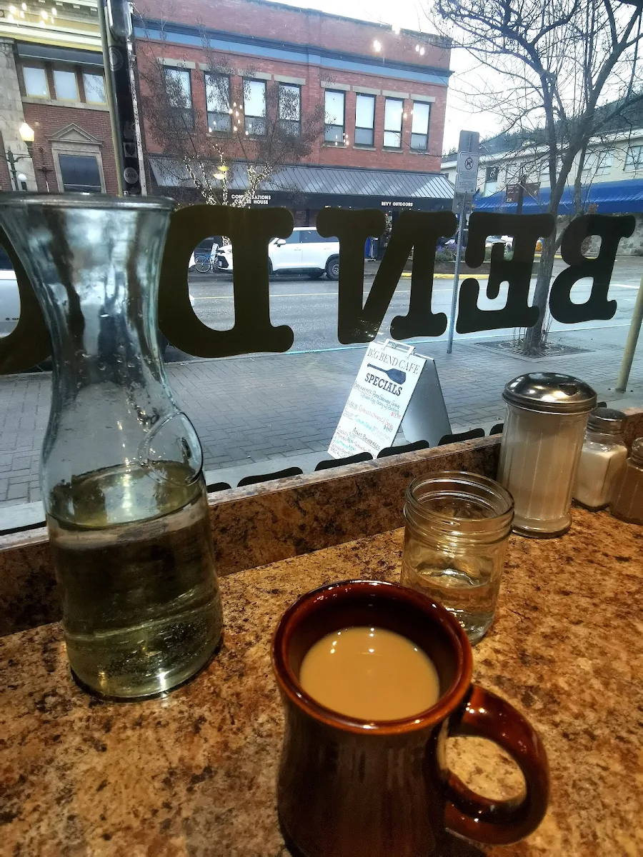 Drip Coffee, Big Bend Cafe