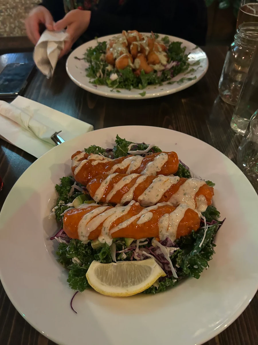 Buffalo Kale Salad