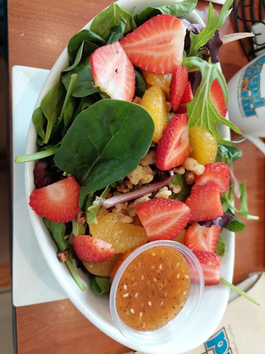 Spinach Salad with Poppy Seed Dressing