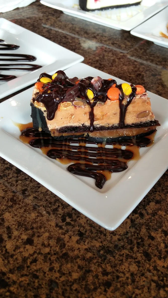 Peanut Butter Fudge Brownie Cheesecake
