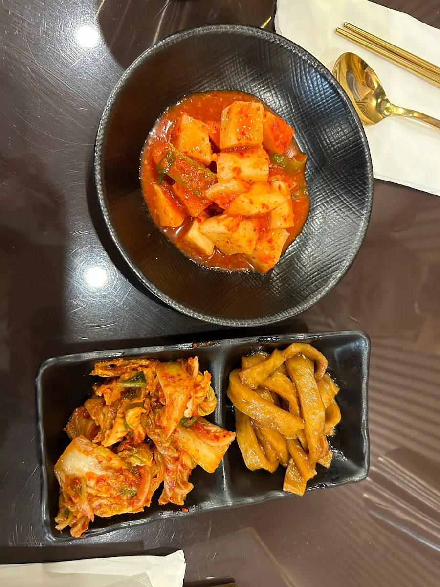 간장 순두부 spicy kimchi tofu