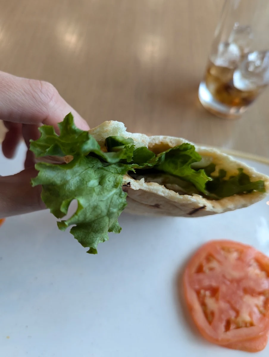 Chicken Caesar Pita Bread
