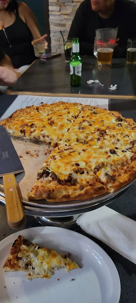 Double Bacon Cheddar Cheese Pizza
