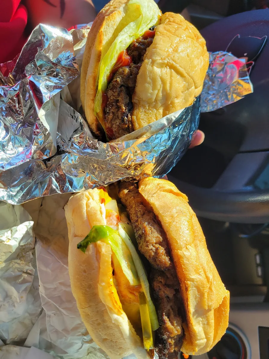 2 Half Pounder Burgers