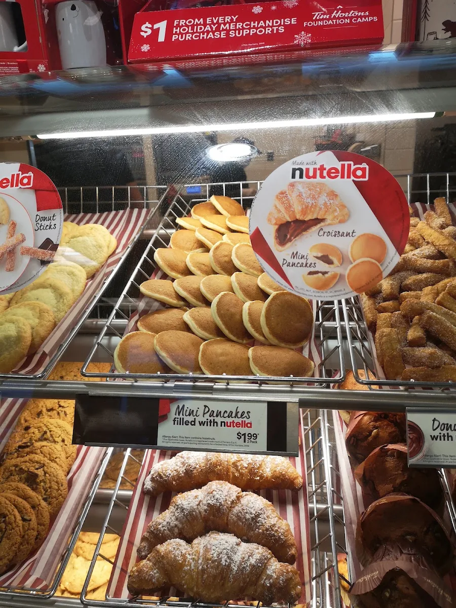 Nutella Mini Pancakes