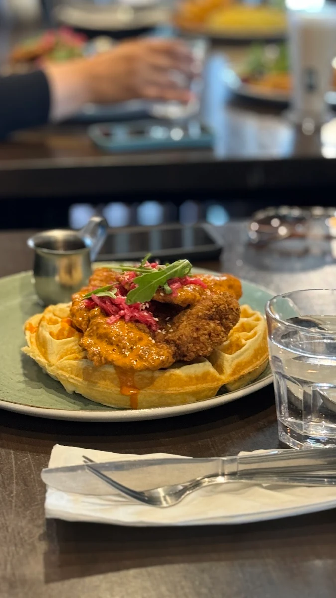 Crispy Chicken Waffle