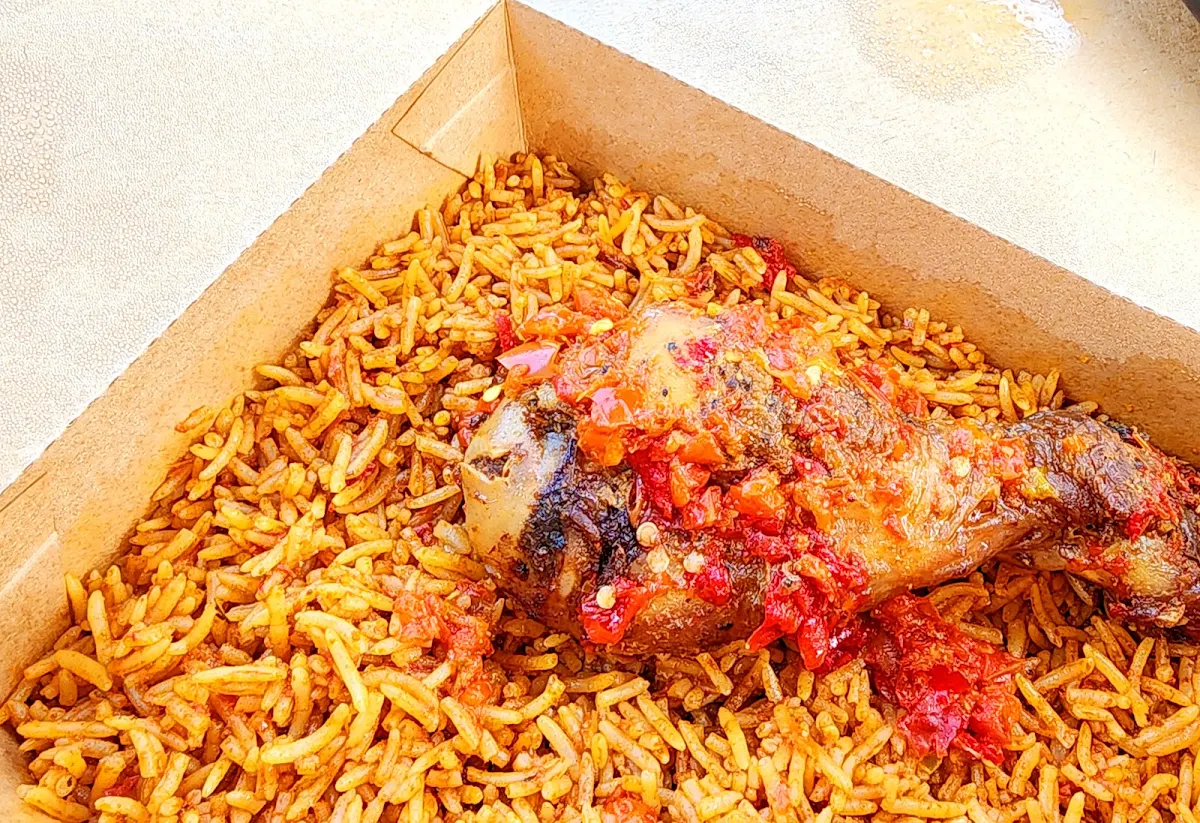 Jollof Rice and Turkey