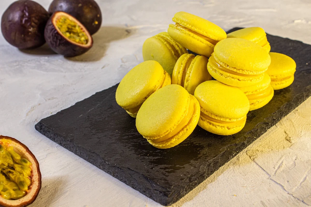 Macarons Aux Fruits de la Passion 5 Passion Fruit Macarons
