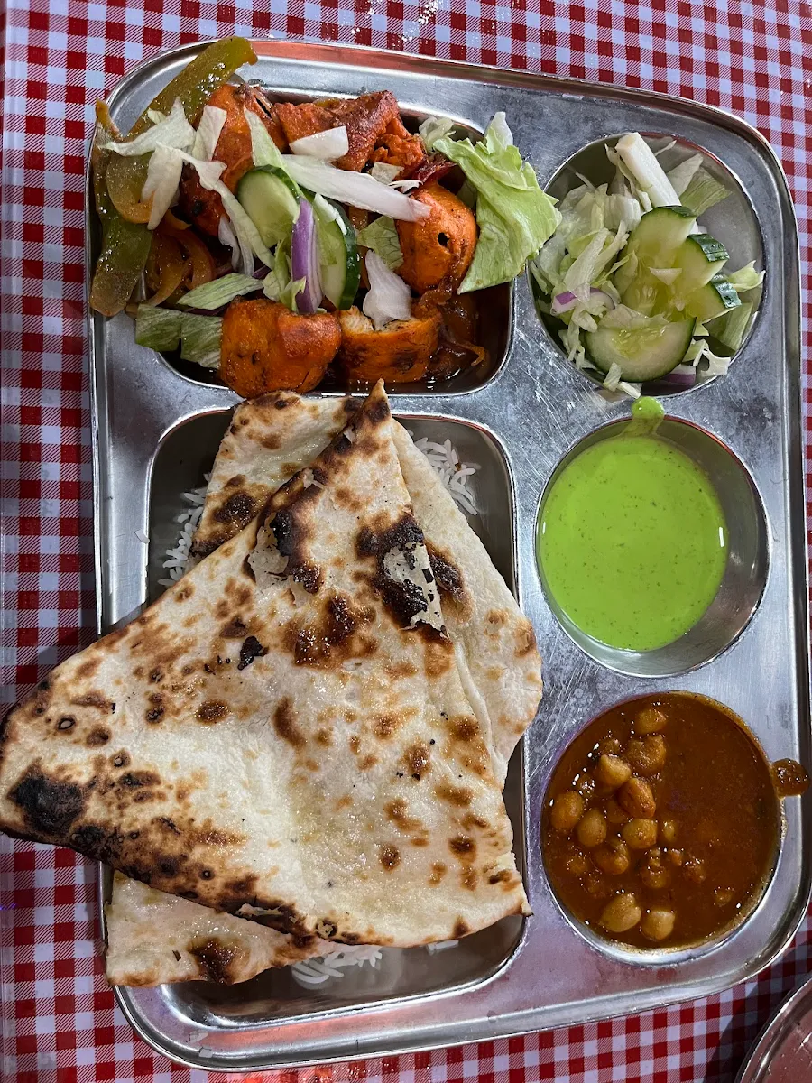 Thali Amritsari Kulcha Amritsari Kulcha Thali