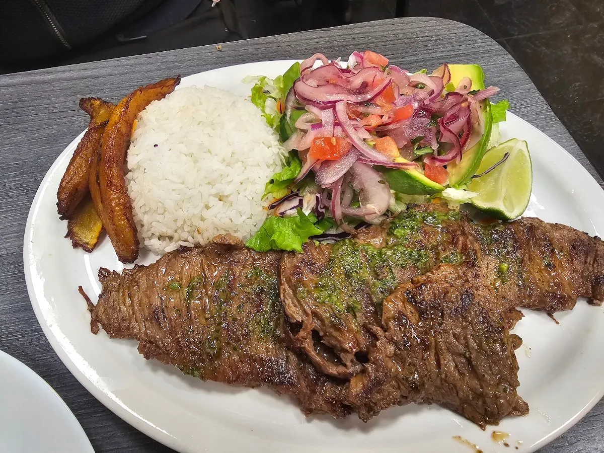 Beef Steak Plate - Carne Frita