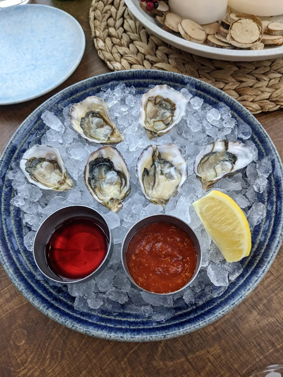 Kusshi Oysters on the Half Shell