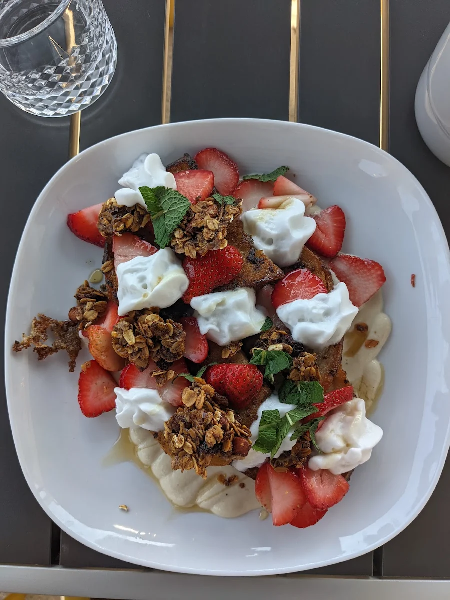 Strawberries & Cream French Toast