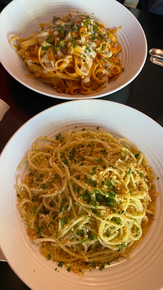 Aglio Olio and Pepperoncino Pasta