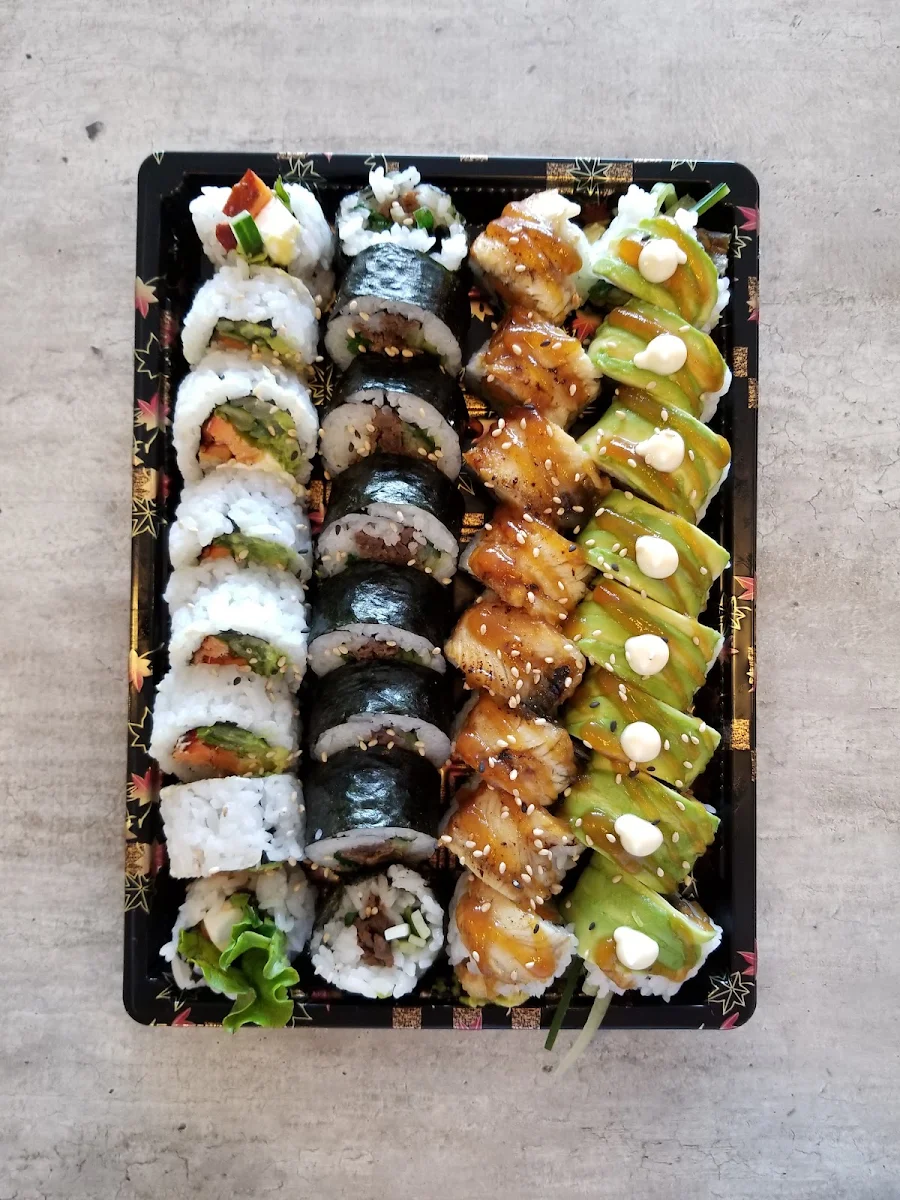 Philadelphia Korean BBQ Una Roll Caterpillar Roll