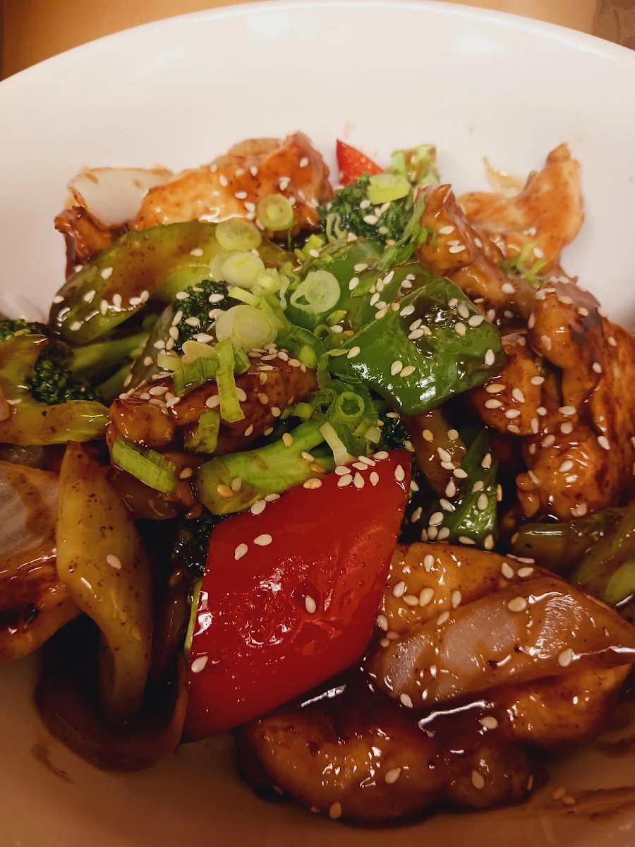 Chicken Stir Fried Mixed Vegetables