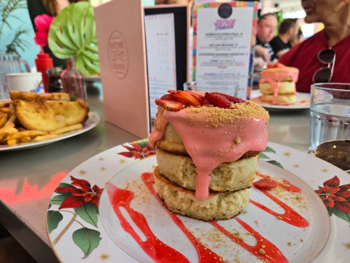 Strawberry Cheesecake Short Stack