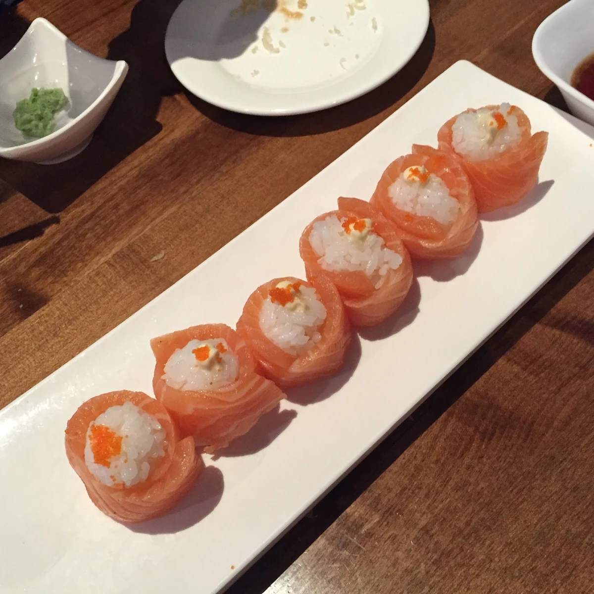 Spicy Salmon Sashimi