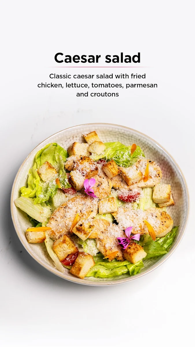 Salade César Au Poulet Chicken Caesar Salad