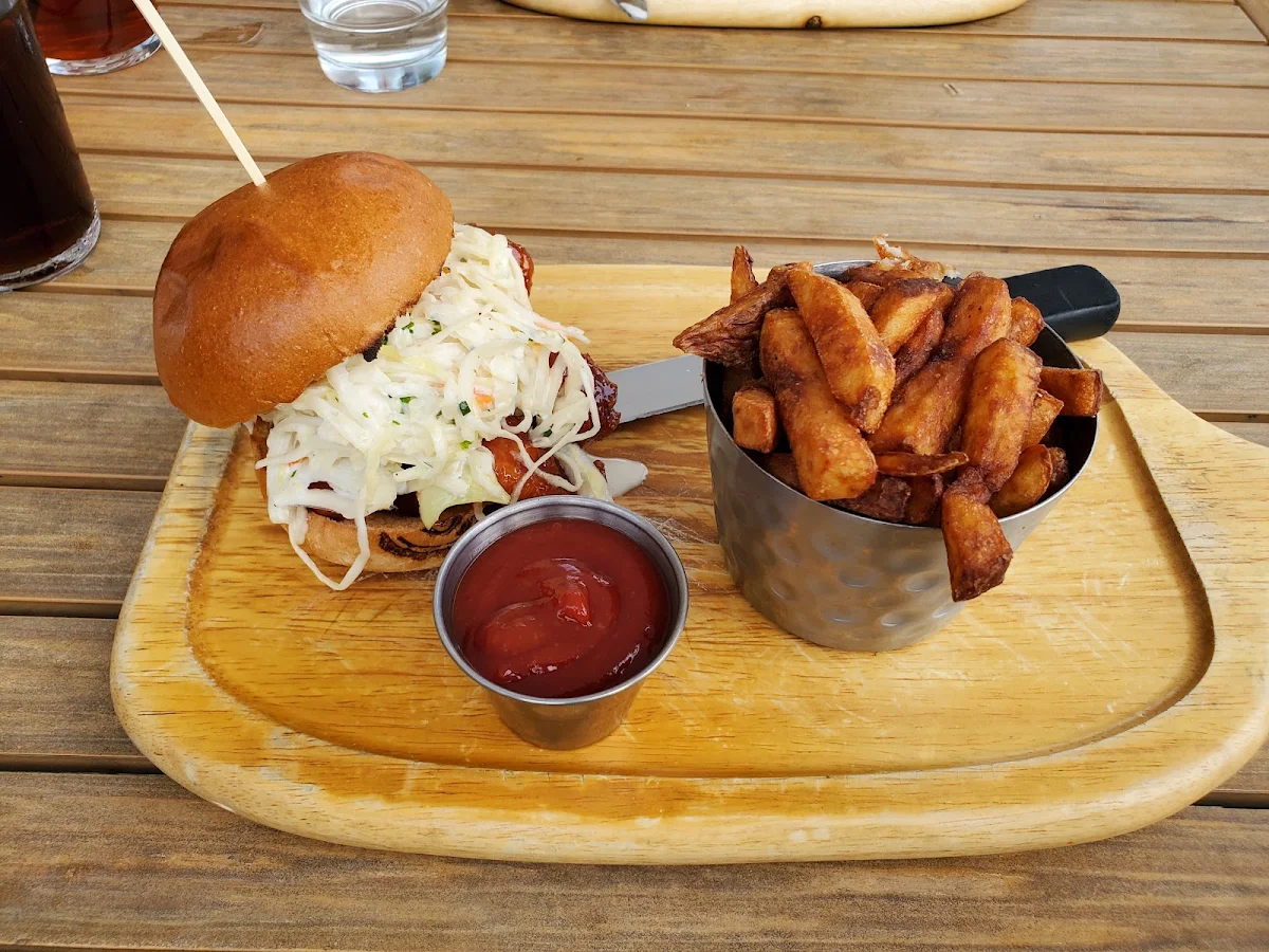 Spicy Honey Chicken Burger