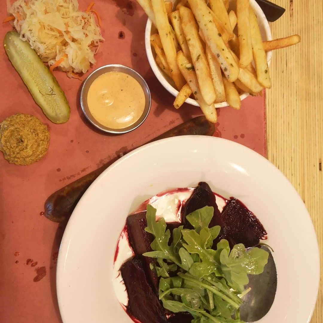 Beets and Fries